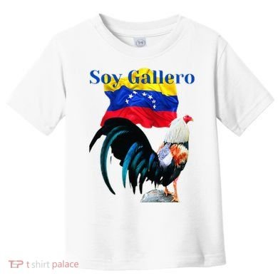 Beautiful Venezuela Rooster Design Soy Gallero Toddler T-Shirt