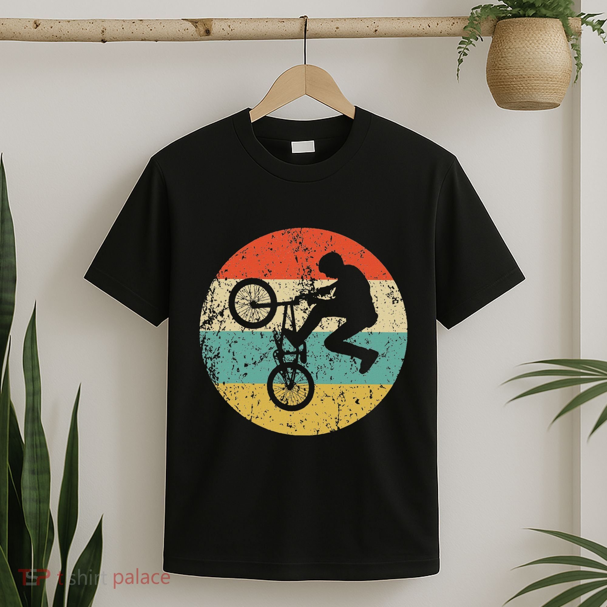 Bmx Vintage Retro Bmx Bike Rider T-Shirt