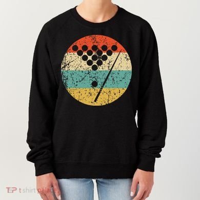 Billiards Vintage Retro Pool Women's Sweatshirt