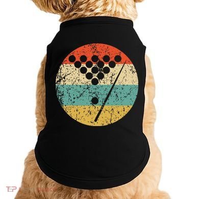 Billiards Vintage Retro Pool Doggie Tank