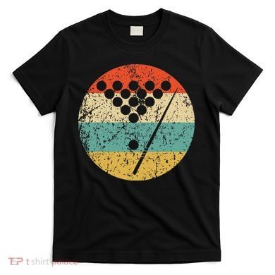 Billiards Vintage Retro Pool T-Shirt