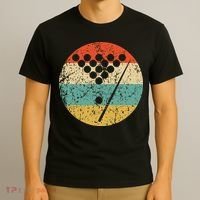Billiards Vintage Retro Pool T-Shirt thumb 3