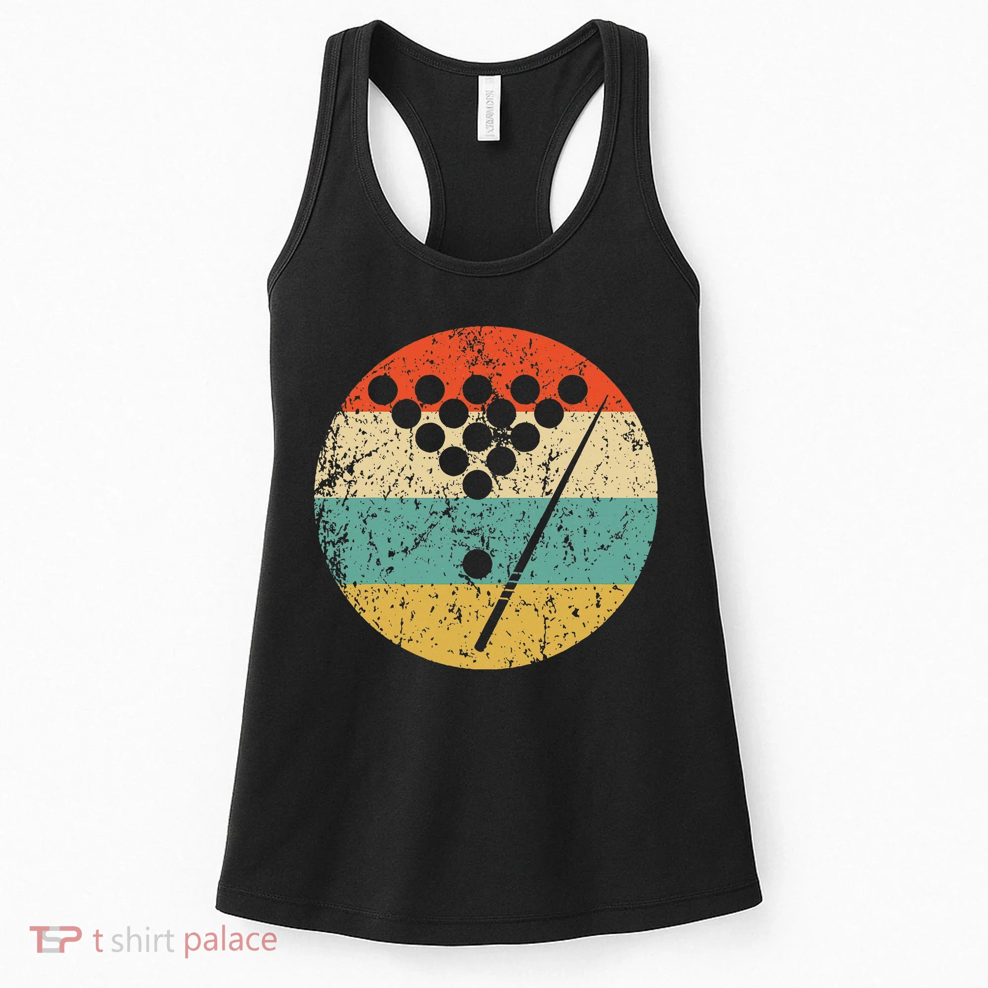 Billiards Vintage Retro Pool Women's Tank Top