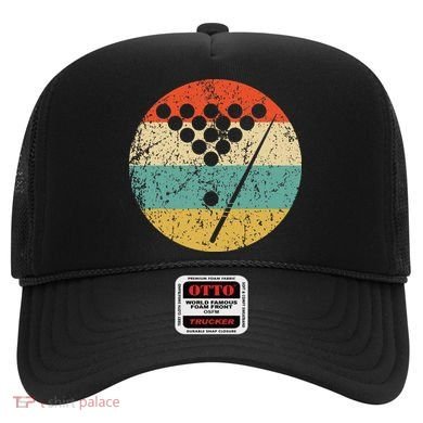 Billiards Vintage Retro Pool Hat