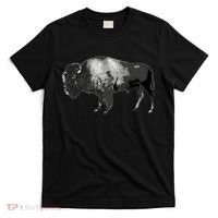 Buffalo Vintage Retro American Bison T-Shirt thumb 0