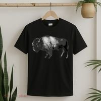 Buffalo Vintage Retro American Bison T-Shirt thumb 2
