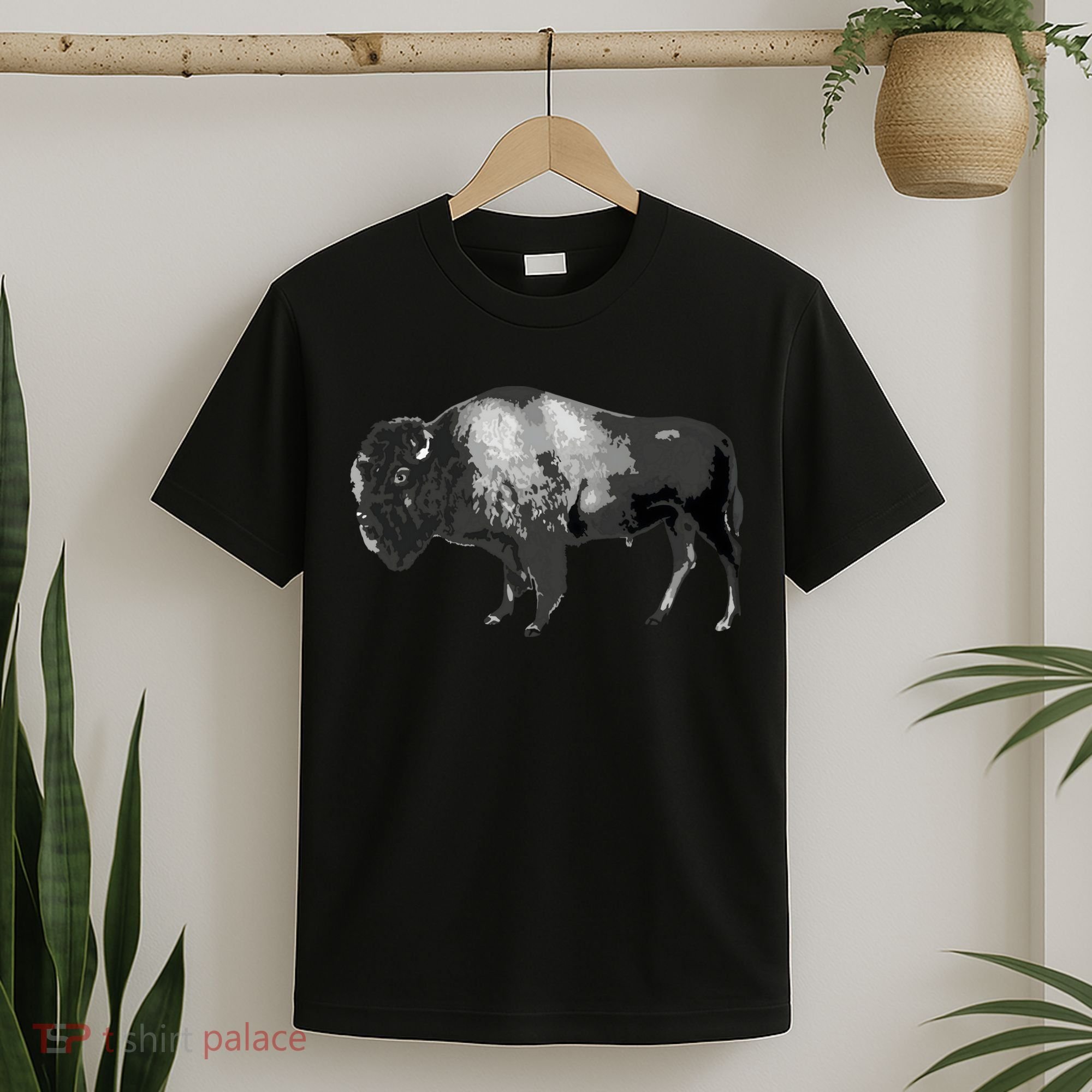 Buffalo Vintage Retro American Bison T-Shirt