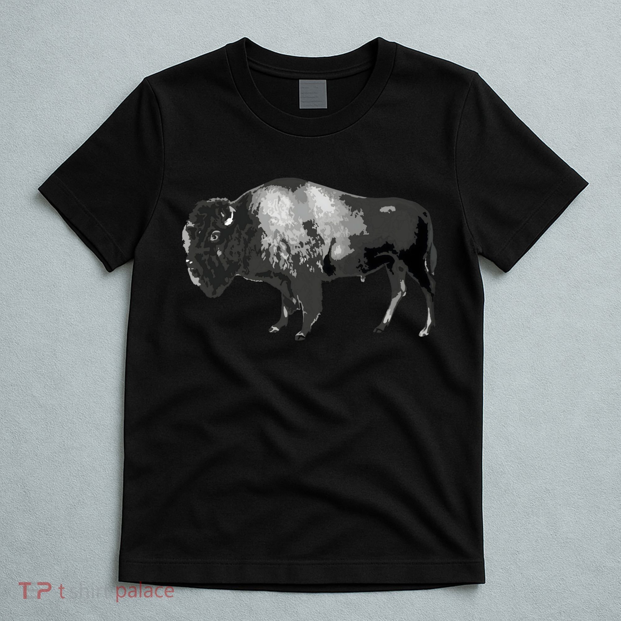 Buffalo Vintage Retro American Bison T-Shirt