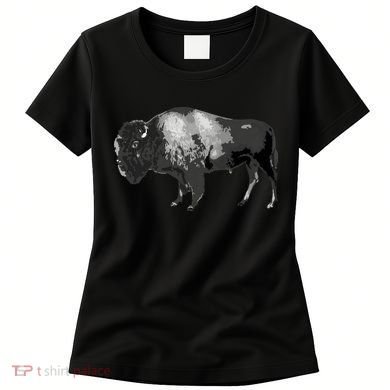 Buffalo Vintage Retro American Bison Women's T-Shirt