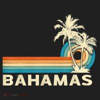 Bahamas Vacation Retro 80s Beach Souvenir Beanie thumb 2