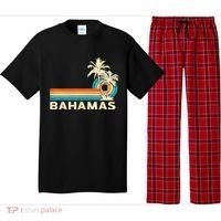 Bahamas Vacation Retro 80s Beach Souvenir Pajama Set thumb 0