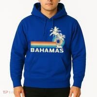 Bahamas Vacation Retro 80s Beach Souvenir Hoodie thumb 2