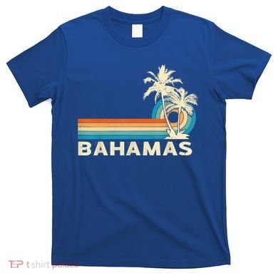 Bahamas Vacation Retro 80s Beach Souvenir T-Shirt