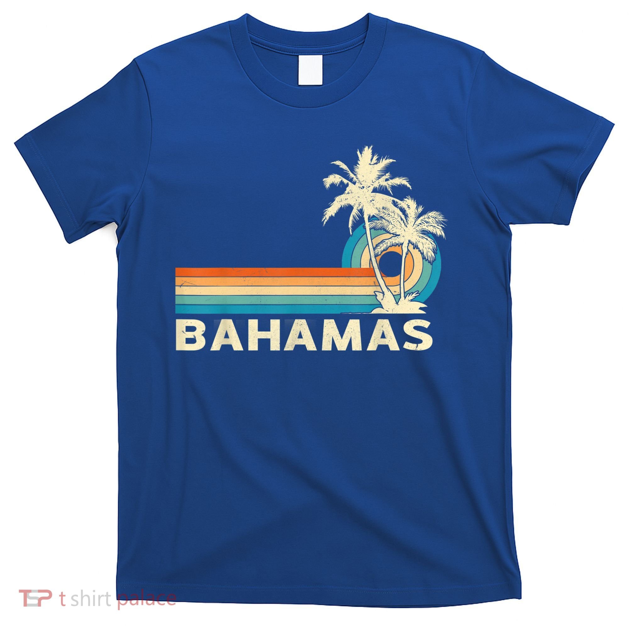 Bahamas Vacation Retro 80s Beach Souvenir T-Shirt