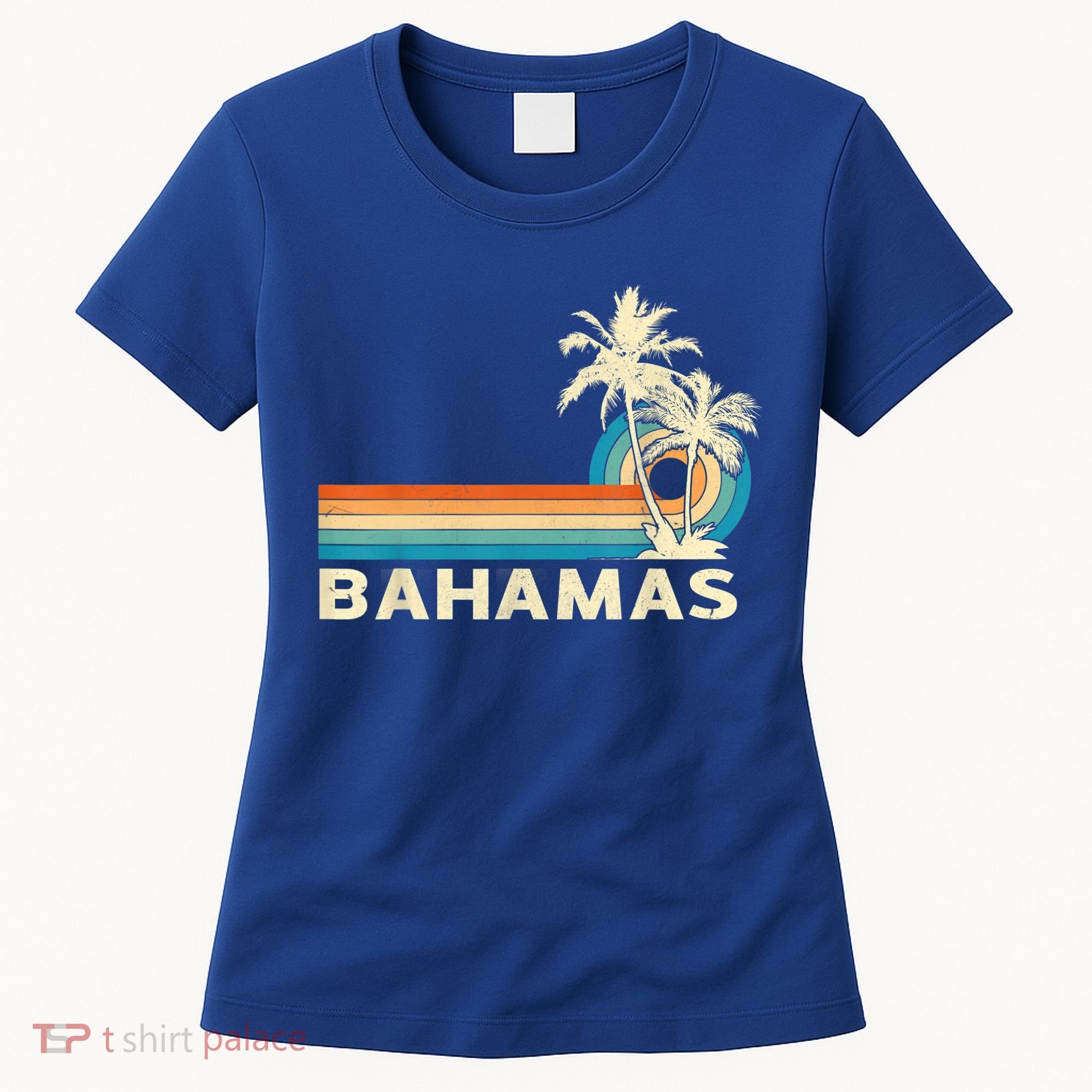Bahamas Vacation Retro 80s Beach Souvenir Women's T-Shirt