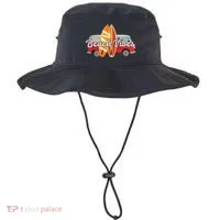 Beach Vibes Surfer Retro Van Bucket Hat thumb 0