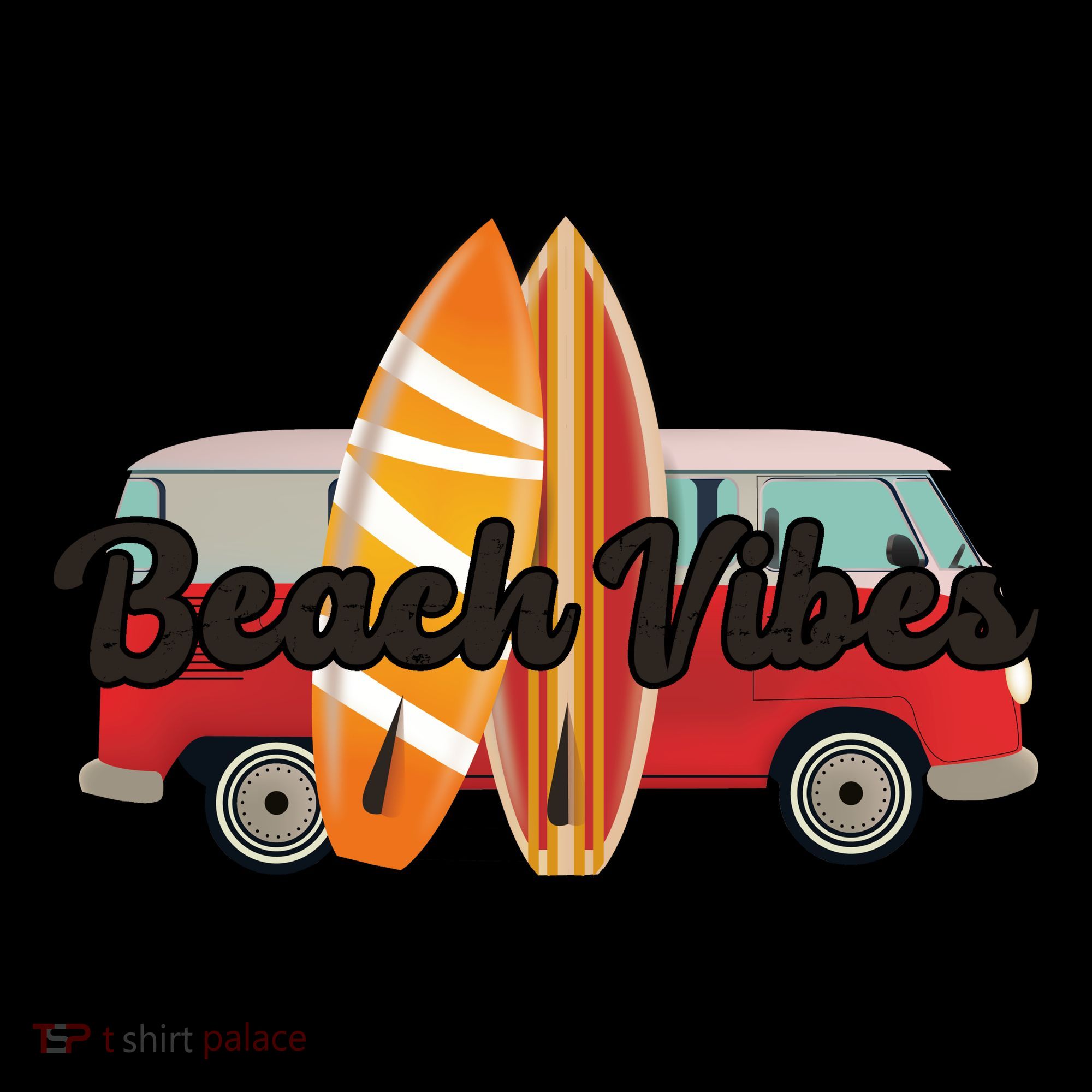 Beach Vibes Surfer Retro Van Coffee Mug