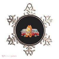 Beach Vibes Surfer Retro Van Ornament thumb 0