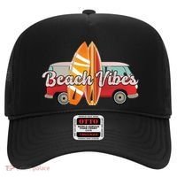 Beach Vibes Surfer Retro Van Hat thumb 0