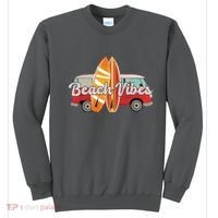 Beach Vibes Surfer Retro Van Sweatshirt thumb 0