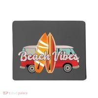 Beach Vibes Surfer Retro Van Mousepad thumb 0