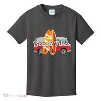Beach Vibes Surfer Retro Van Kids T-Shirt thumb 0
