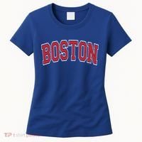 Boston Varsity Style Red Text Cute Gift Women's T-Shirt thumb 0