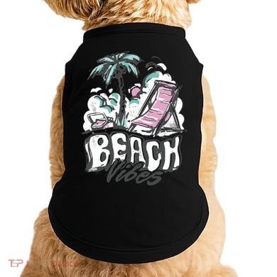 Beach Vibes Summer Doggie Tank