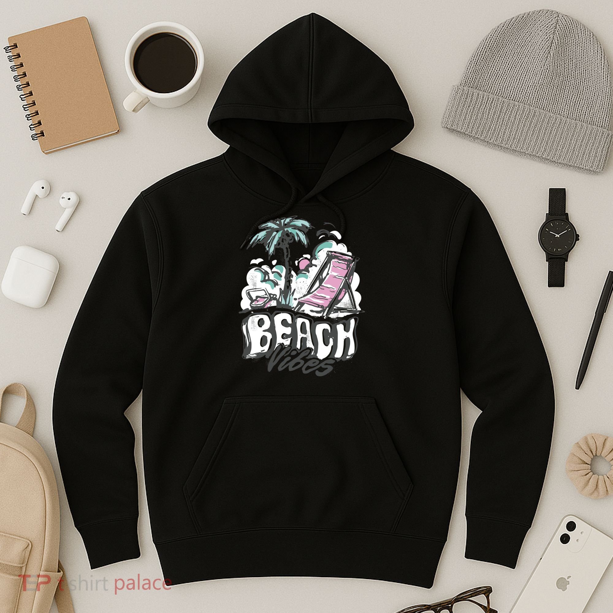 Beach Vibes Summer Hoodie
