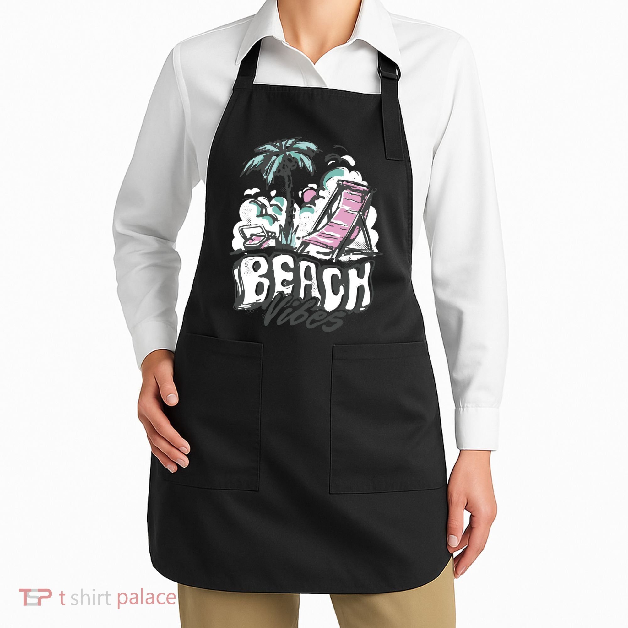 Beach Vibes Summer Apron