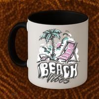 Beach Vibes Summer Coffee Mug thumb 2