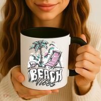 Beach Vibes Summer Coffee Mug thumb 3