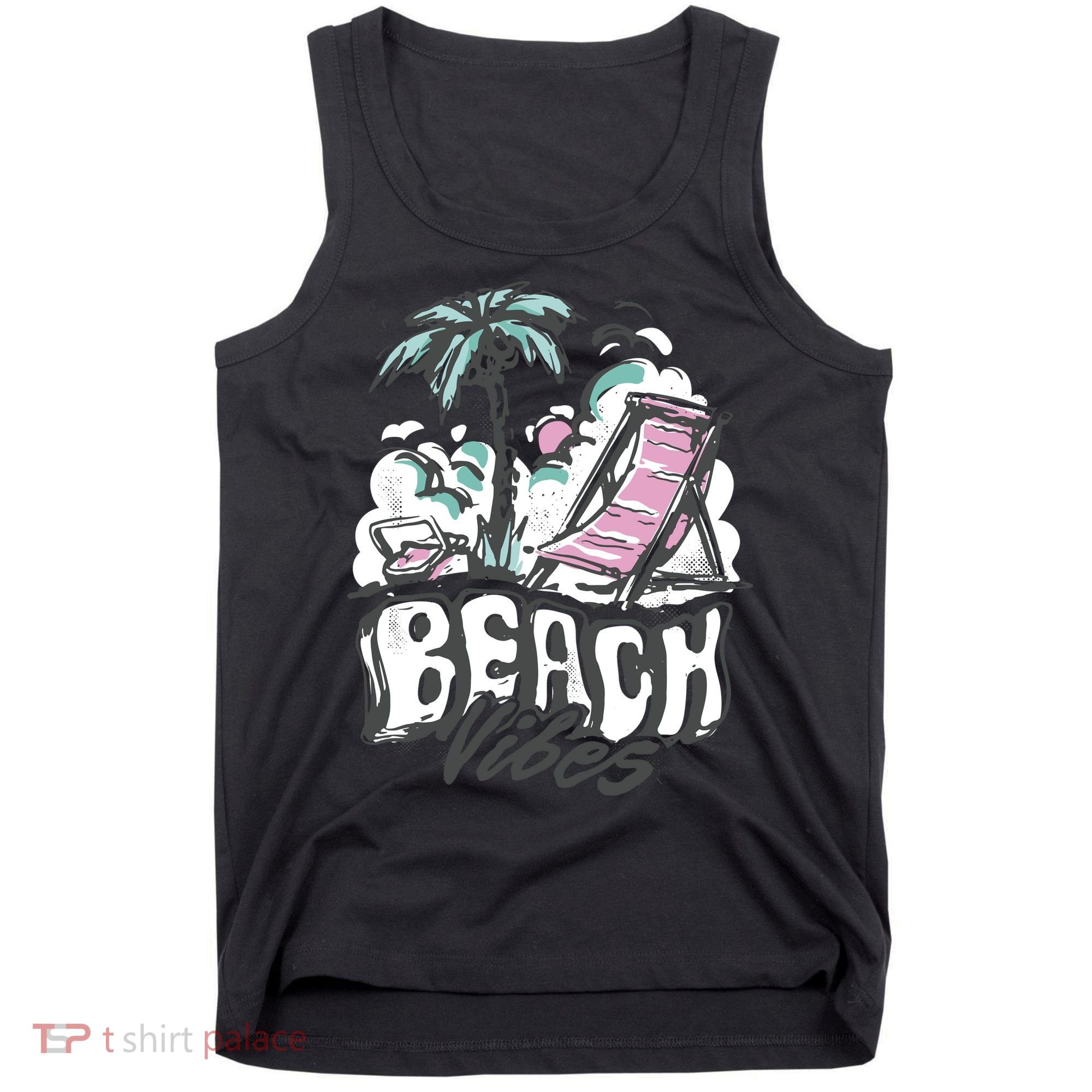 Beach Vibes Summer Tank Top
