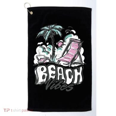 Beach Vibes Summer Golf Towel