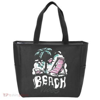 Beach Vibes Summer Tote Bag