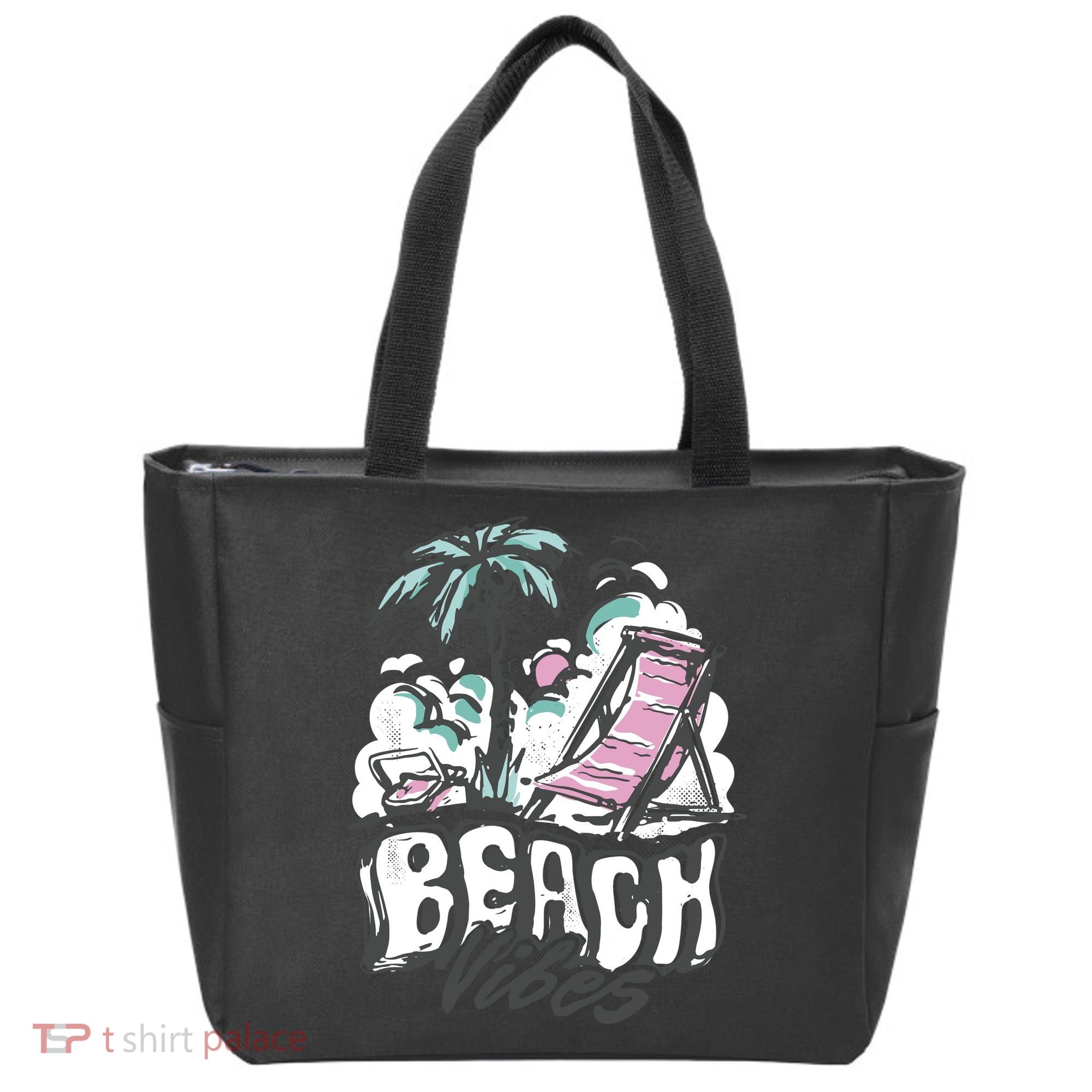 Beach Vibes Summer Tote Bag
