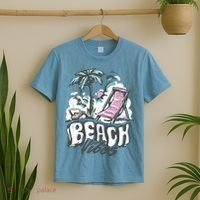Beach Vibes Summer T-Shirt thumb 2