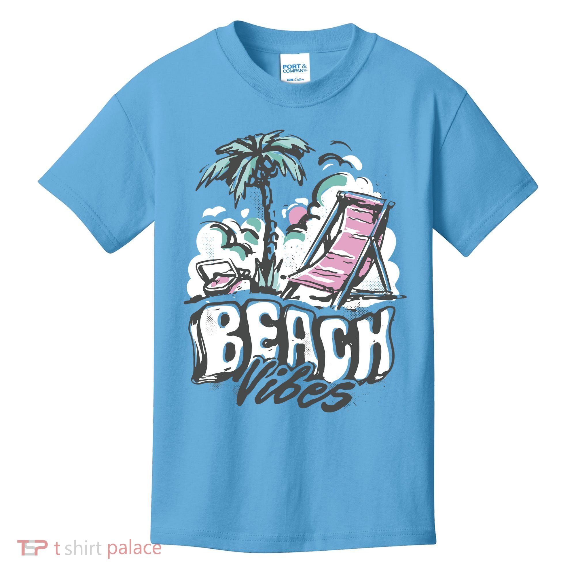 Beach Vibes Summer Kids T-Shirt