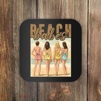 Beach Vibes Summer Holiday Funny Vacation Coaster thumb 0
