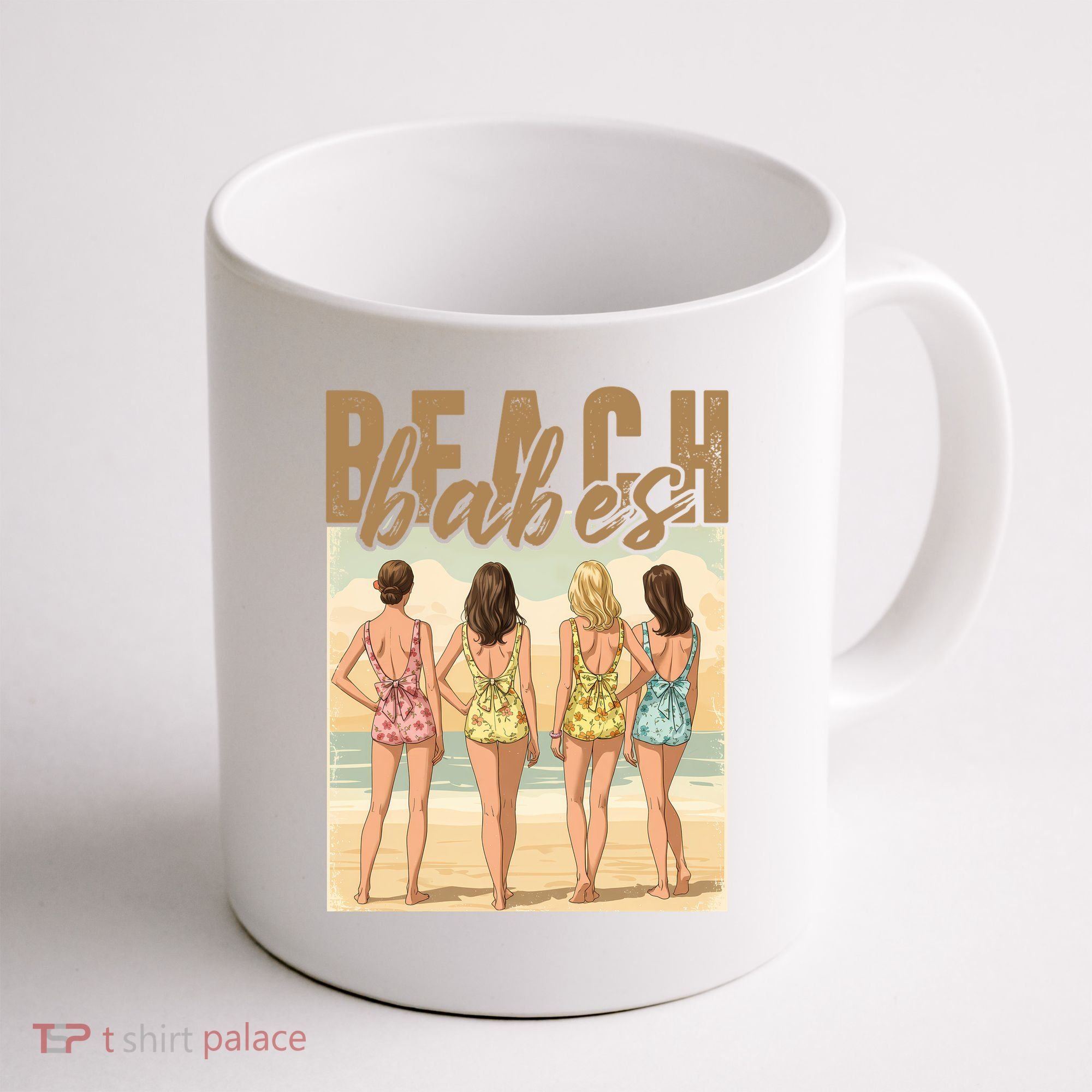 Beach Vibes Summer Holiday Funny Vacation Coffee Mug
