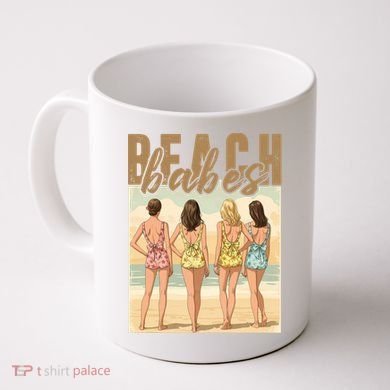 Beach Vibes Summer Holiday Funny Vacation Coffee Mug