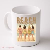 Beach Vibes Summer Holiday Funny Vacation Coffee Mug thumb 0