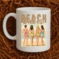 Beach Vibes Summer Holiday Funny Vacation Coffee Mug thumb 2