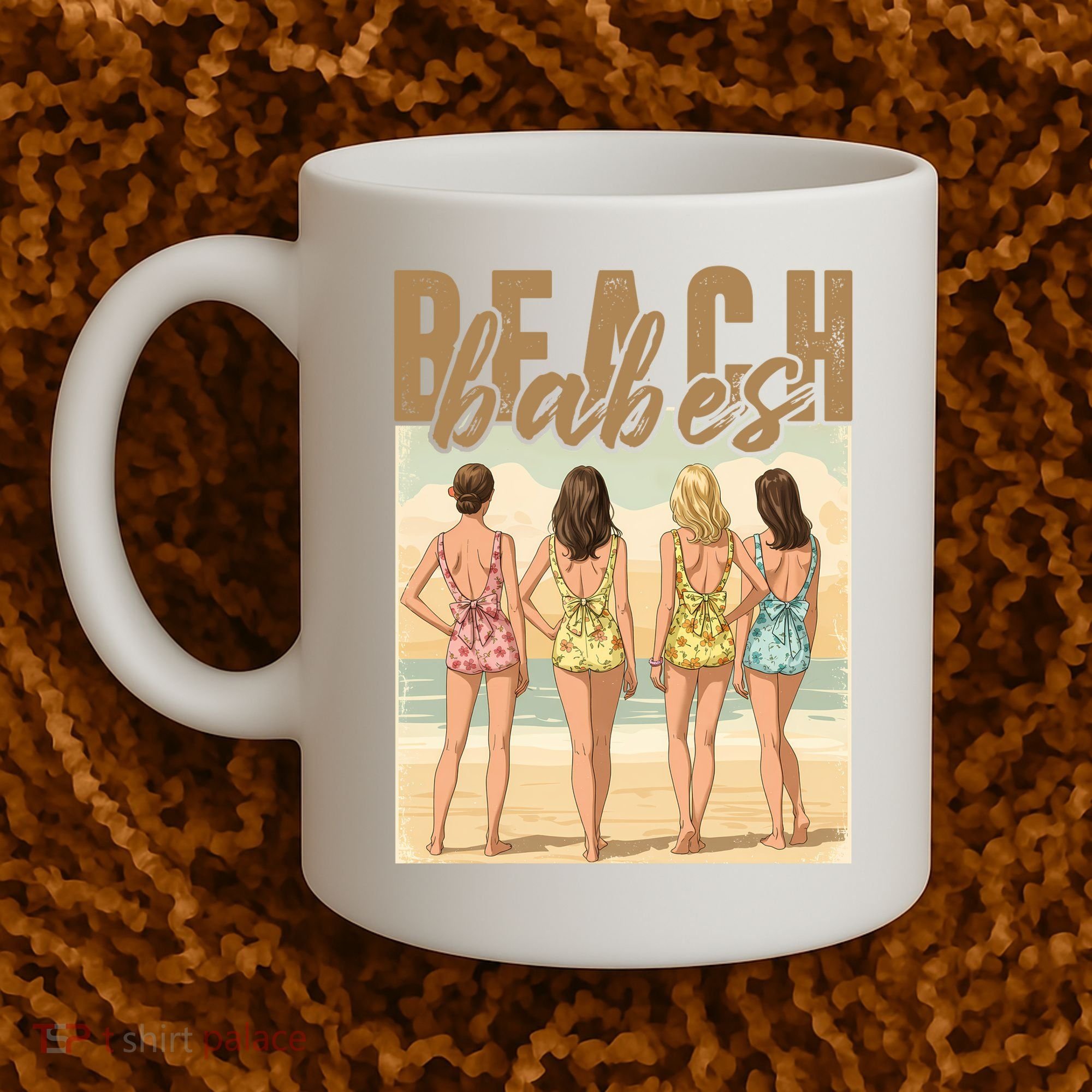 Beach Vibes Summer Holiday Funny Vacation Coffee Mug