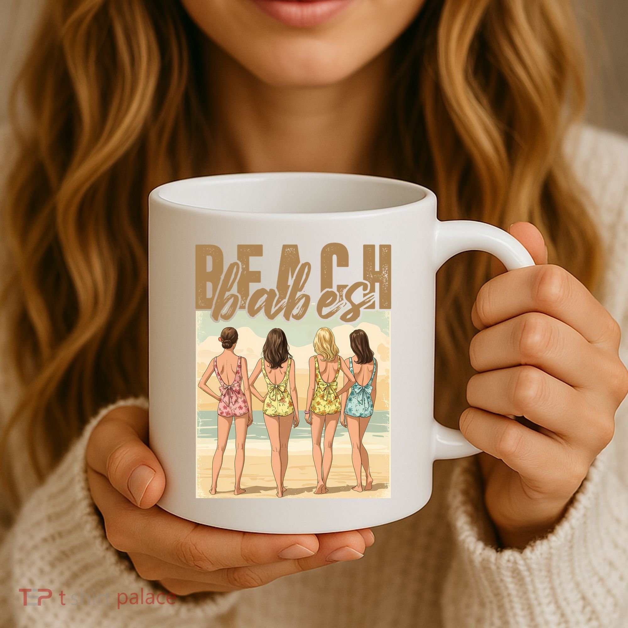 Beach Vibes Summer Holiday Funny Vacation Coffee Mug