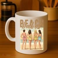 Beach Vibes Summer Holiday Funny Vacation Coffee Mug thumb 4