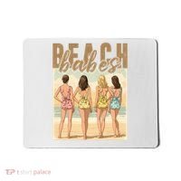 Beach Vibes Summer Holiday Funny Vacation Mousepad thumb 0