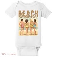 Beach Vibes Summer Holiday Funny Vacation Baby Bodysuit thumb 0