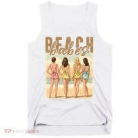 Beach Vibes Summer Holiday Funny Vacation Tank Top thumb 0
