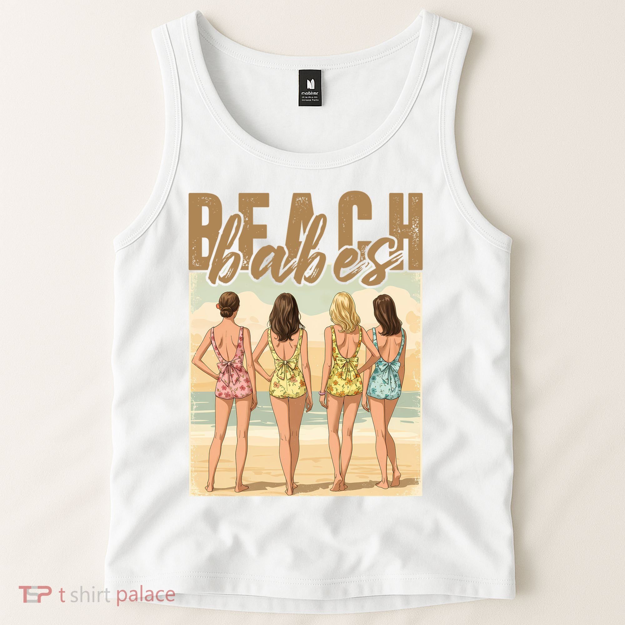 Beach Vibes Summer Holiday Funny Vacation Tank Top